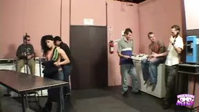 Loud cumshots fill milf's mouth