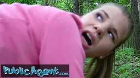 ”Timid Dorm Teen Fucks for Cash Outdoors”