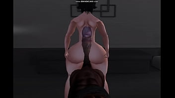 Lil Femboy being fucked from behind