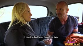 Female Fake Taxi - Busty Curvy Squirting Blonde Driver 1 - Angel Wicky