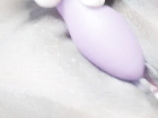 She comes with a dildo