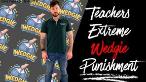 TEACHERS EXTREME WEDGIE PUNISHMENT