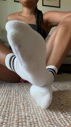 Sock Sniffing Quickie JOI