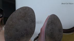 Licking Alice flat sandals (fullbody)