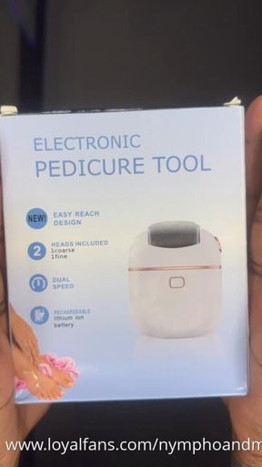 Electric Pedicure 🦶🏾