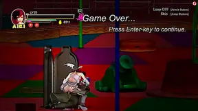 Busty Beauty Tames Horny Clown in Fiery Hentai Ryona Showdown