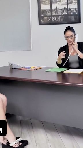 Super Horny Milf Sucks Young Brunette Slut's Pussy   Clip 1