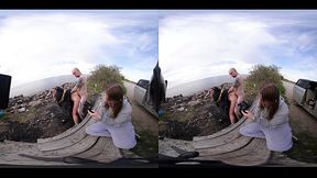 Aura Sin Anal Outdoor Backstage