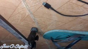 quarentena em casa - rabuda veio pra gozando no pau do novinho