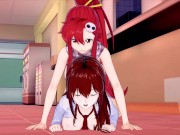 FUTA TENGEN TOPPA GURREN LAGANN YOKO LITTNER X STEINS;GATE KURISU MAKISE (3D HENTAI)