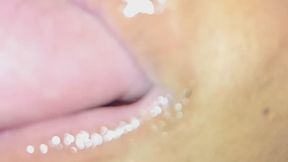 Kim Touches Lexi's Mouth