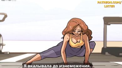 Hentai Cafe Animated Story Lesbian Cartoon Choked Gushing Fitness