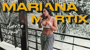 Mariana makes Yeri and Raul give her a double penetration in the pool in the rain
