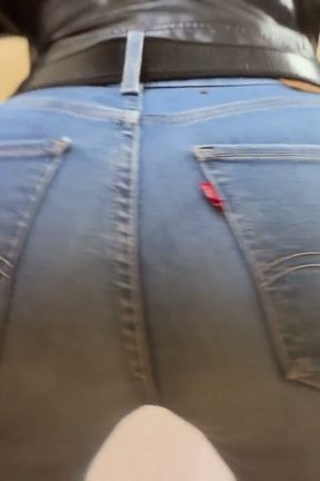 Levi's Jeans Ass Worship From Tight to Fully Sagged