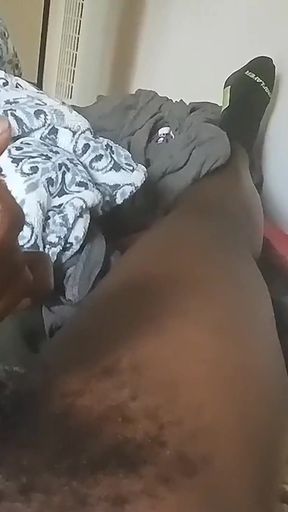 Stroking My BBC Slowly Cumming Hard