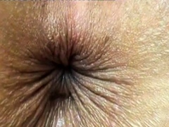 Winking Butthole Close-Up on Webcam