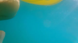 Underwater PUSSY PLAY at Public Beach # FUN from Risky Public Exhibitionism