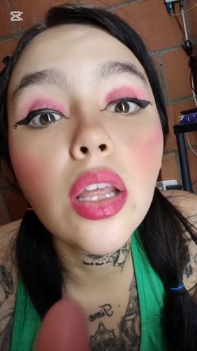 I suck my stepfather like a she-wolf