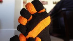 Toe Sock Tease