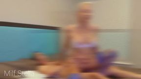 8 Ways And An 8 cumshot Facial For Hanukah - MILF Stella Freebie