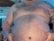 Gainer piggy showing off