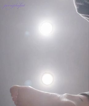 pov: you're tiny and i'm a beautiful giantess coming to crush you with my soles 😈