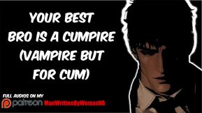 Your Boyfriend Is A Cumpire Rough Gay ASMR Sucking Cum