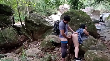 Venuslatina2 - Girl lets her teacher fuck her in the woods after school. She is very accommodating and lets him record it