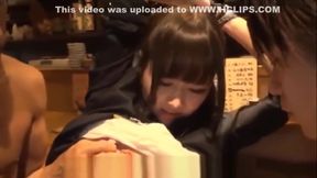 Little Bitty Tits, Asian Teen Fucks All Day, Jizz-Filled Creampies in Public