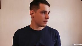 Buff Hunk Newcomer Gets Plowed Raw