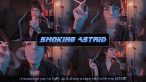 I encourage you to light up and share a cigarette with me | Astrid ASMR