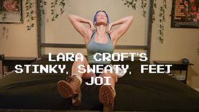 Lara Croft's Footbitch JOI and CEI