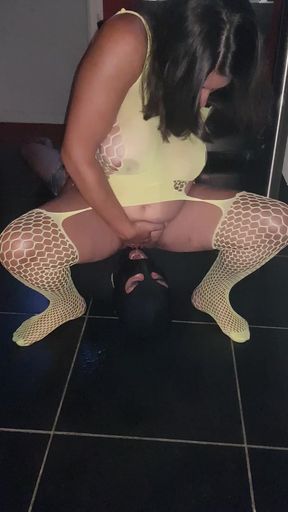 Pee in slave mouth
