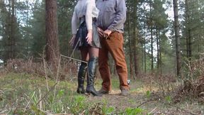 Going down in the woods