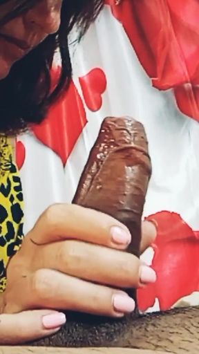 Jaw-dropping moment from &quot;Shows up and Happy to Work Your Cock&quot;