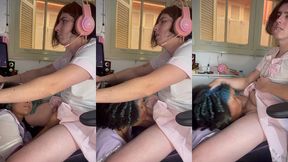 blowjob while playing games