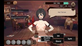 pub pet [ hard hentai game ] ep.1 lost bet got to sell her body to pay her debt !