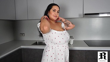 Horny Rosina Lux Gives A Titjob And Gets Pussy-Fucked By BBC Stud!