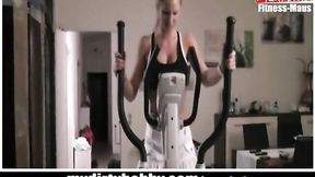 Watch easy-on-the-eyes femme's action