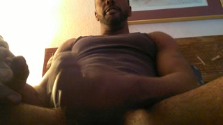 smoking while stroking