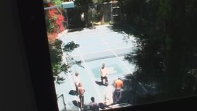 hillary scott gangbang dp with bbcs and facial