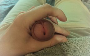 Guy Playing with His