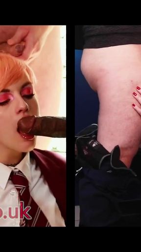 Thrilling moment from &quot;The Great British Blowjob Race - Round 14&quot;