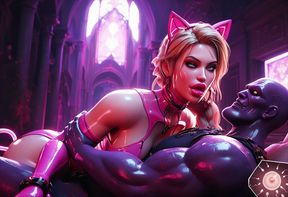 Hot Blonde BDSM Hard Sex