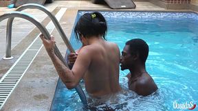 que se foda a quarentena fizemos um menagem na piscina - lunna real