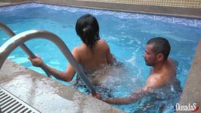 que se foda a quarentena fizemos um menagem na piscina - lunna real