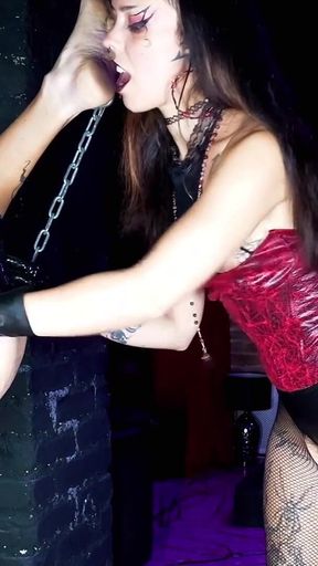 Extreme Double Anal Fisting and Footing Ft Latex Mistress Poisen3d Onirika Maz Morbid