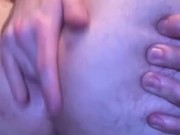 Solo amateur fingering virgin boy hole on onlyfans
