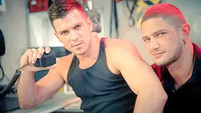 Horny Paddy O'Brian and Dato Foland Bang Hard in Bunker - Drill My Hole