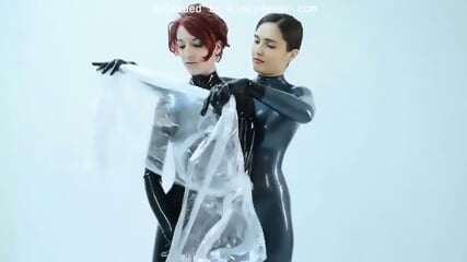 Girl In Rubber - Bagged - Breath Play  Kinky4Ever